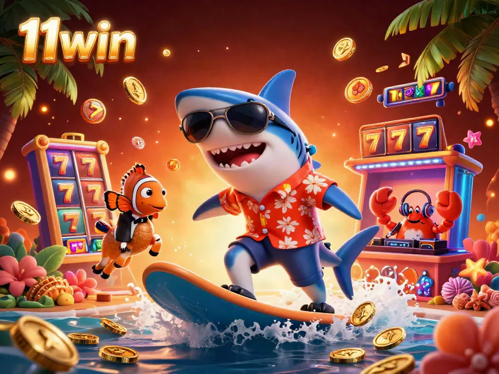 Surf the wave of success with 11win's thrilling casino adventures and golden jackpots!